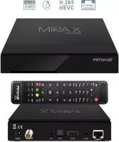 Amiko MIRA X His-2000 Hybrid Satellite Receiver DVB-SX Multi Stream Tuner Linux My TV Support Xtream 