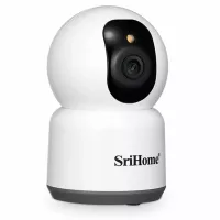 SriHome SH038-5MP 5MP 5G WIFI IP Camera Indoor Pet Dog Baby Monitor Home IP Camera with AI Human