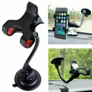 360° Rotatable In Car Suction Phone Holder Dashboard Windscreen Mount Universal