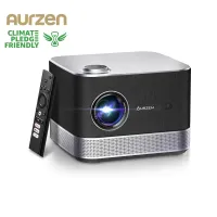 Aurzen BOOM 3 Black Projector All-ln-One Projector 4K HDR