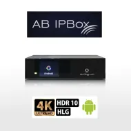 AB IPBox ONE 4K DVB-S2X UHD Satellite Receiver with Android TV