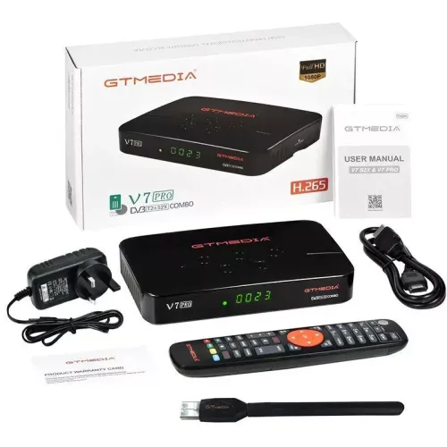 GTMedia v7 Pro satellite Receiver DVB-S-S2X Terrestrial DVB-T2