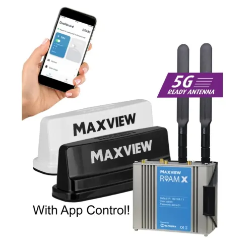 Maxview Roam X Campervan Mobile Internet Wifi System 3G 4G 5G Ready