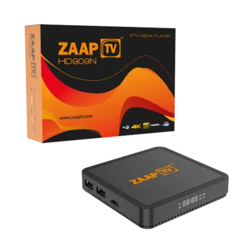 Zaap TV HD909N Arabic Set Top Box 2 Years